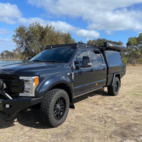 2020+ Ford F250/350/450 Adventure Rails™ MAX Roof Racks - Outback Kitters