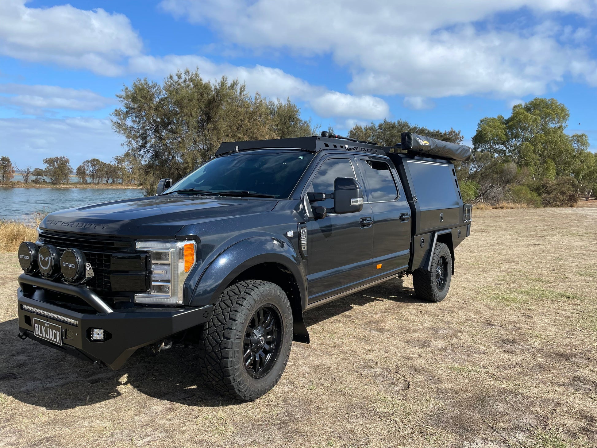 2020+ Ford F250/350/450 Adventure Rails™ MAX Roof Racks - Outback Kitters