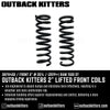 Outback Kitters 2" Lifted Front Coils for 2019+ RAM 1500 DT - Outback Kitters