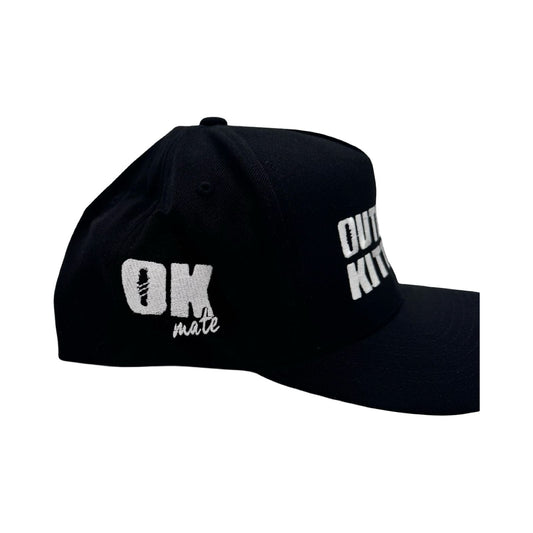 Hat - OK Mate - Black by Outback Kitters