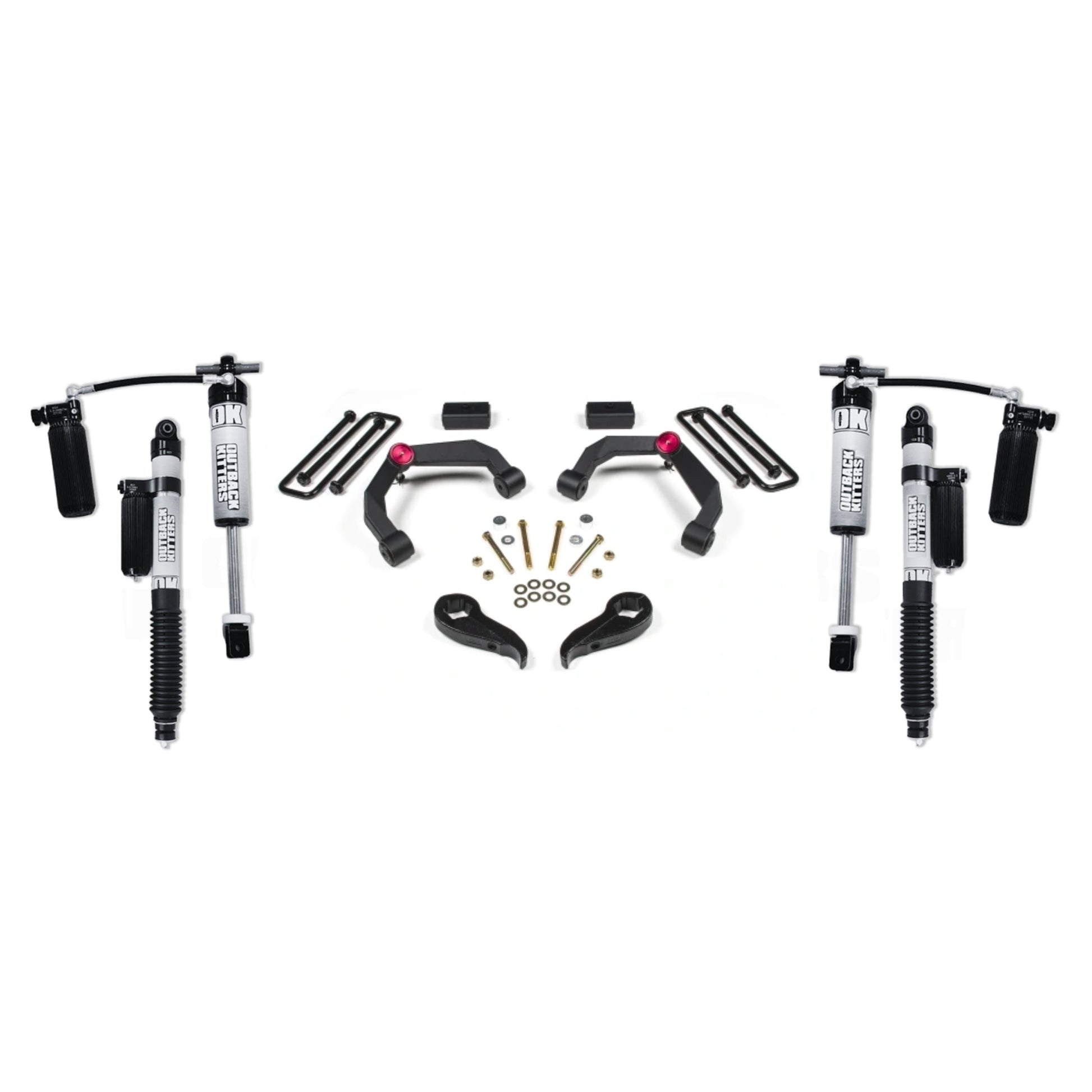 OK with Zone Offroad 3" Lift Kit for 2011-2019 Chev/GMC 2500 - Outback Kitters