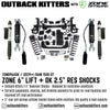 OK with Zone Offroad 6" Lift Kit for 2019+ Ram 1500 DT - Outback Kitters