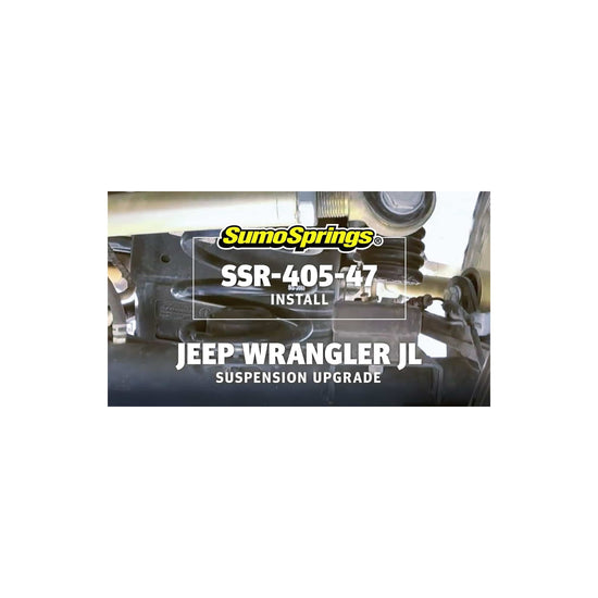Rear SumoSprings - 340kg - Black