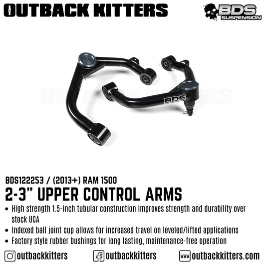 Upper Control Arm Kit, 2-3" Lift Height