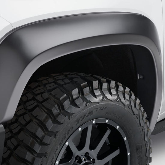 Extend-A-Flender Smooth Fender Flares, Black, Front & Rear