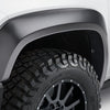 Extend-A-Flender Smooth Fender Flares, Black, Front & Rear