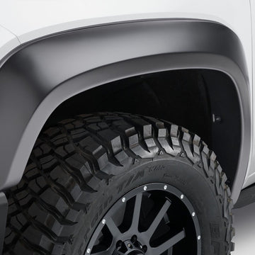 Extend-A-Flender Smooth Fender Flares, Black, Front & Rear