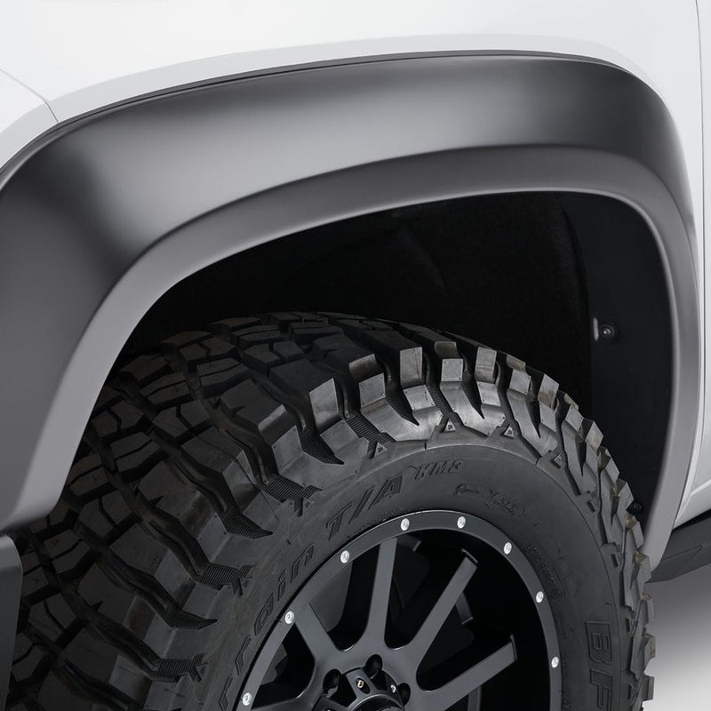 Extend-A-Flender Smooth Fender Flares, Black, Front & Rear
