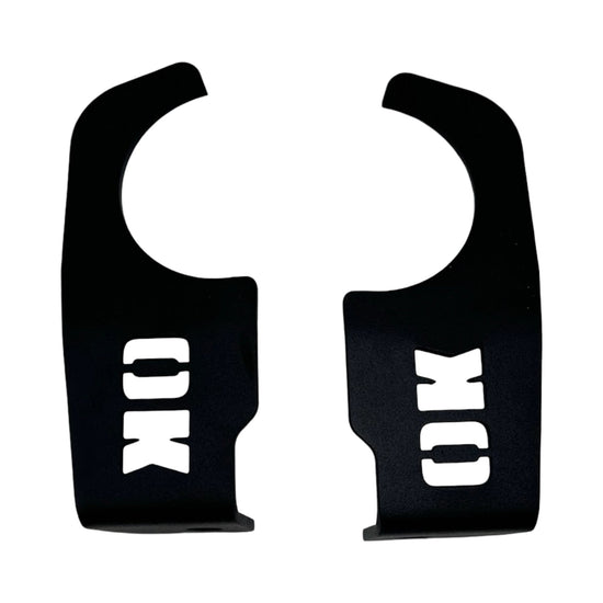 Heavy Duty Front Shock Mount Brace Upgrade Kit, Raw, Set of 2