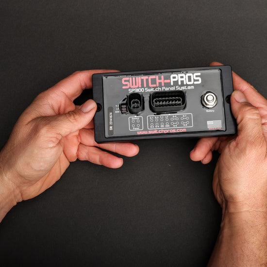 8 Switch Programmable Switch Panel Power System