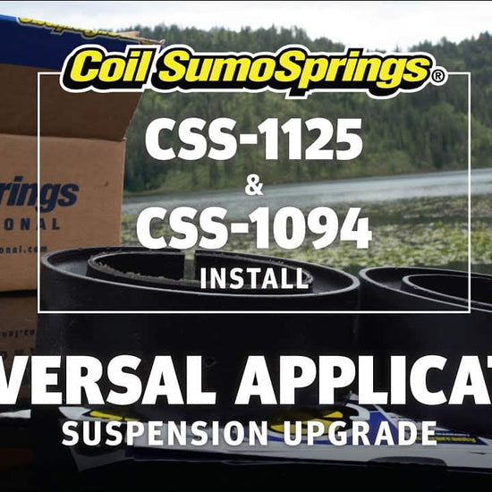 Coil SumoSprings, Gap: 7.9-15.9mm, Set of 2
