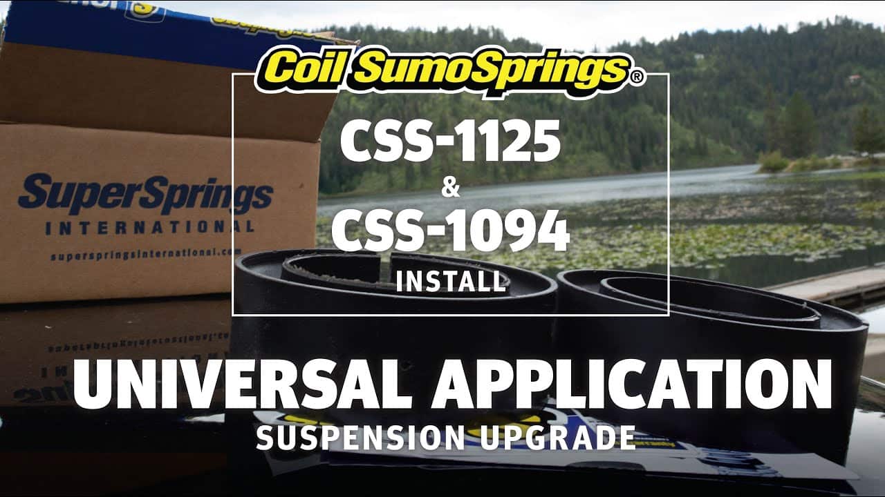 Coil SumoSprings, Gap: 7.9-15.9mm, Set of 2