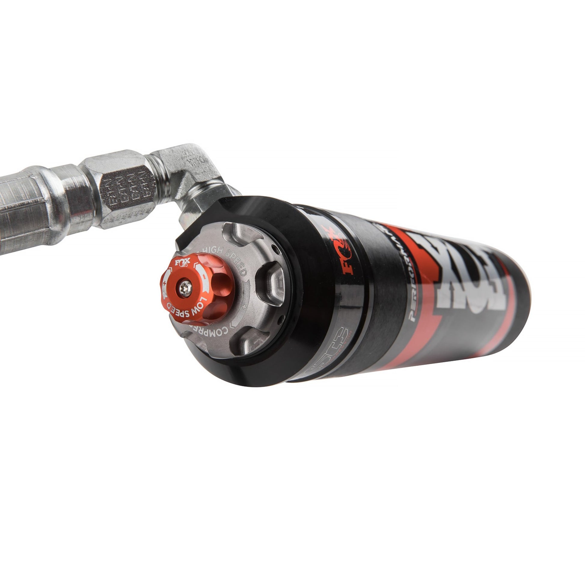 Front Fox Performance Elite Series 2.5" Coilover Remote Reservoir DSC Shocks, Suits 2-3" Lift, Set of 2