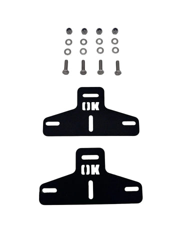 Stock Bumper Light Bar Brackets (Set of 2)