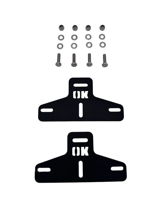 Stock Bumper Light Bar Brackets (Set of 2)