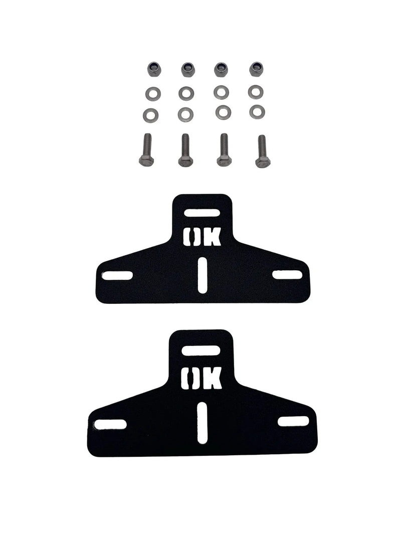 Stock Bumper Light Bar Brackets (Set of 2)