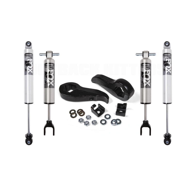 2" Levelling Kit with FOX 2.5" HTO Shocks