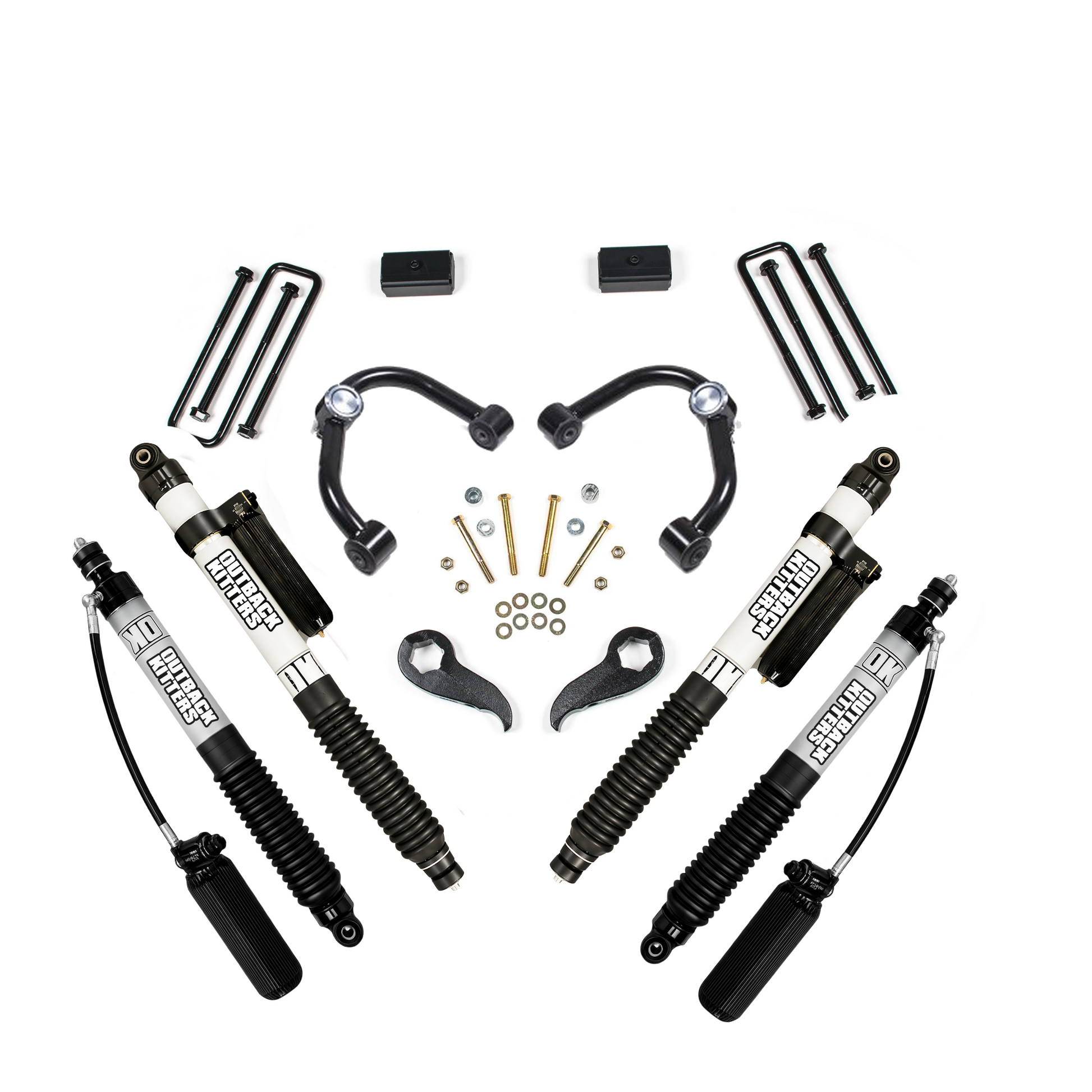 3" Lift Kit with OK 2.5" Shocks, BDS UCA