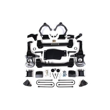 Chevy ZR2/GMC AT4X 4" Suspension Lift Kit, 3" Rear, Block - Spacer Front, Rear Shock Spacer