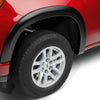 2" Extend-A-Fender Smooth Fender Flares, Black, Front & Rear