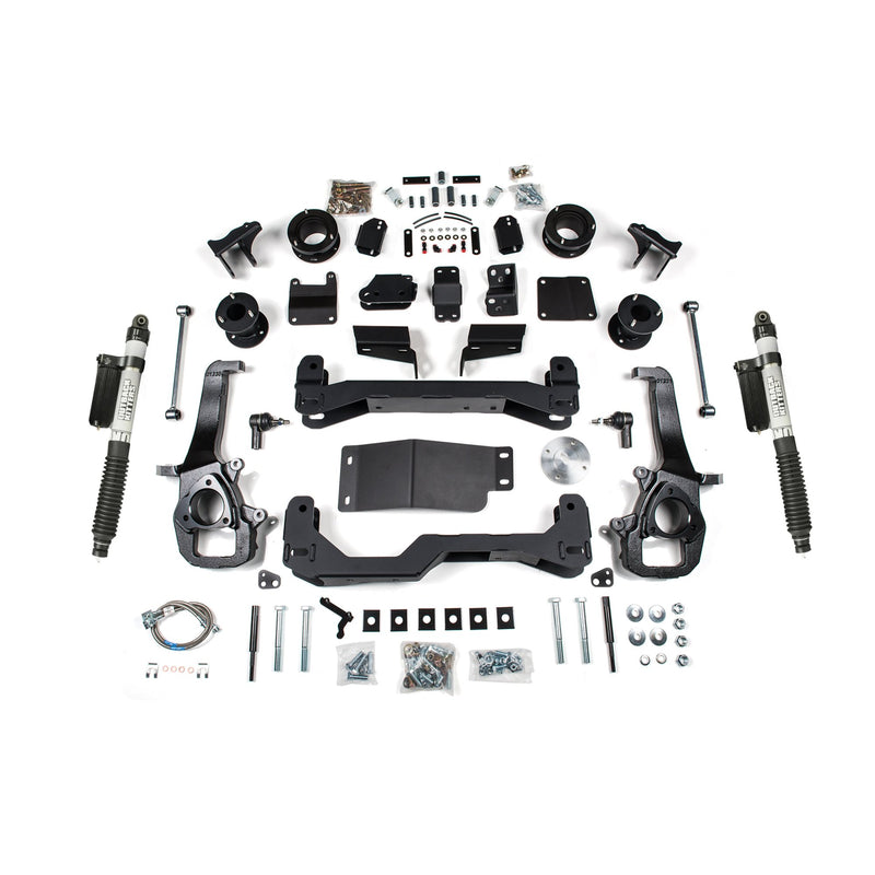 4" Lift Kit, Air Ride with Rear Fox 2.0" Shocks, Standard Bore