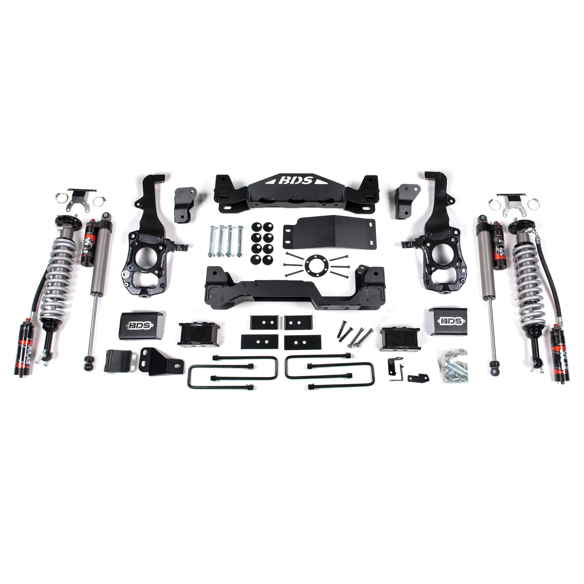 4" Lift Kit with Fox 2.5" Coilover DSC Shocks
