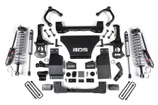 4" Levelling Kit with Fox 2.5" PE DSC Coilover Front Shocks & Rear Fox 2.0 Shocks (Petrol)