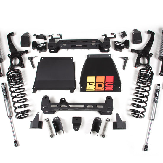 7" Lift Kit with Fox 2.5" Coilover, Rear Fox 2.0
