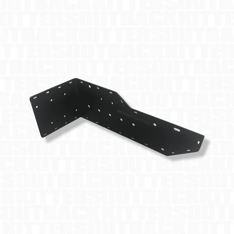 Fuse-Relay-Breaker Mounting Kit, Powdercoated Black
