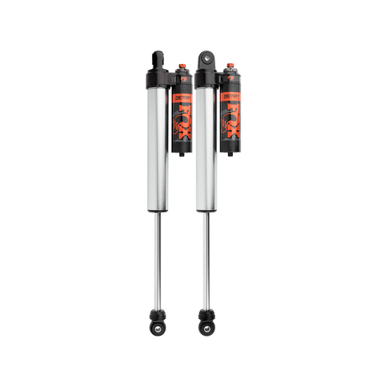 Rear Fox Factory Series 2.5" Piggyback Remote Reservoir DSC Shocks, Suits 4-6 Lift, Set of 2