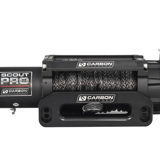 Carbon Scout Pro 15lb Large 4x4 Winch Kit