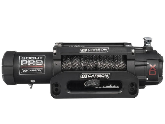 Carbon Scout Pro 15lb Large 4x4 Winch Kit