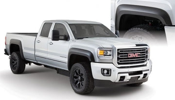 Extend-A-Flender Smooth Fender Flares, Black, Front & Rear