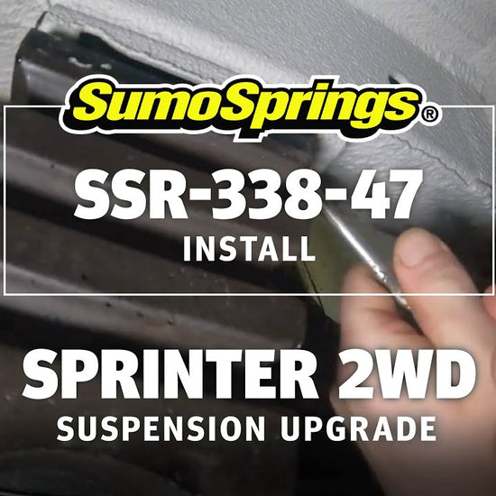 Rear SumoSprings - 410kg - Black
