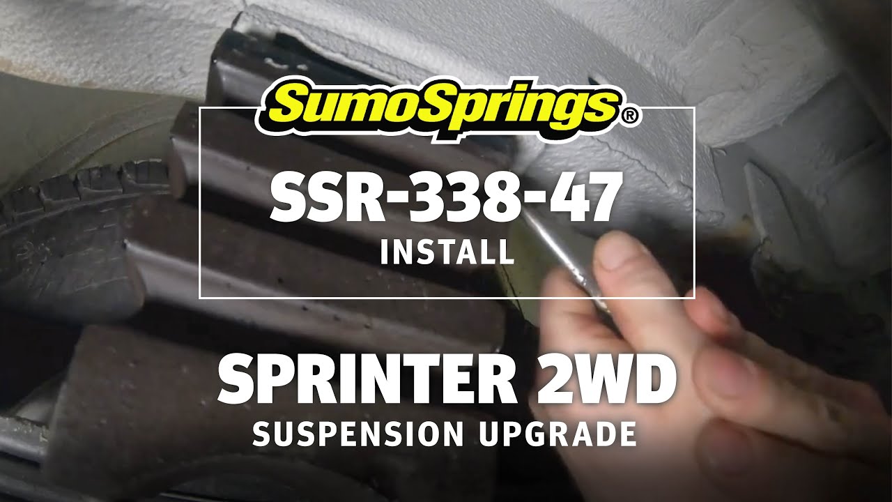 Rear SumoSprings - 410kg - Black