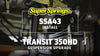 Rear SuperSprings - 1315kg
