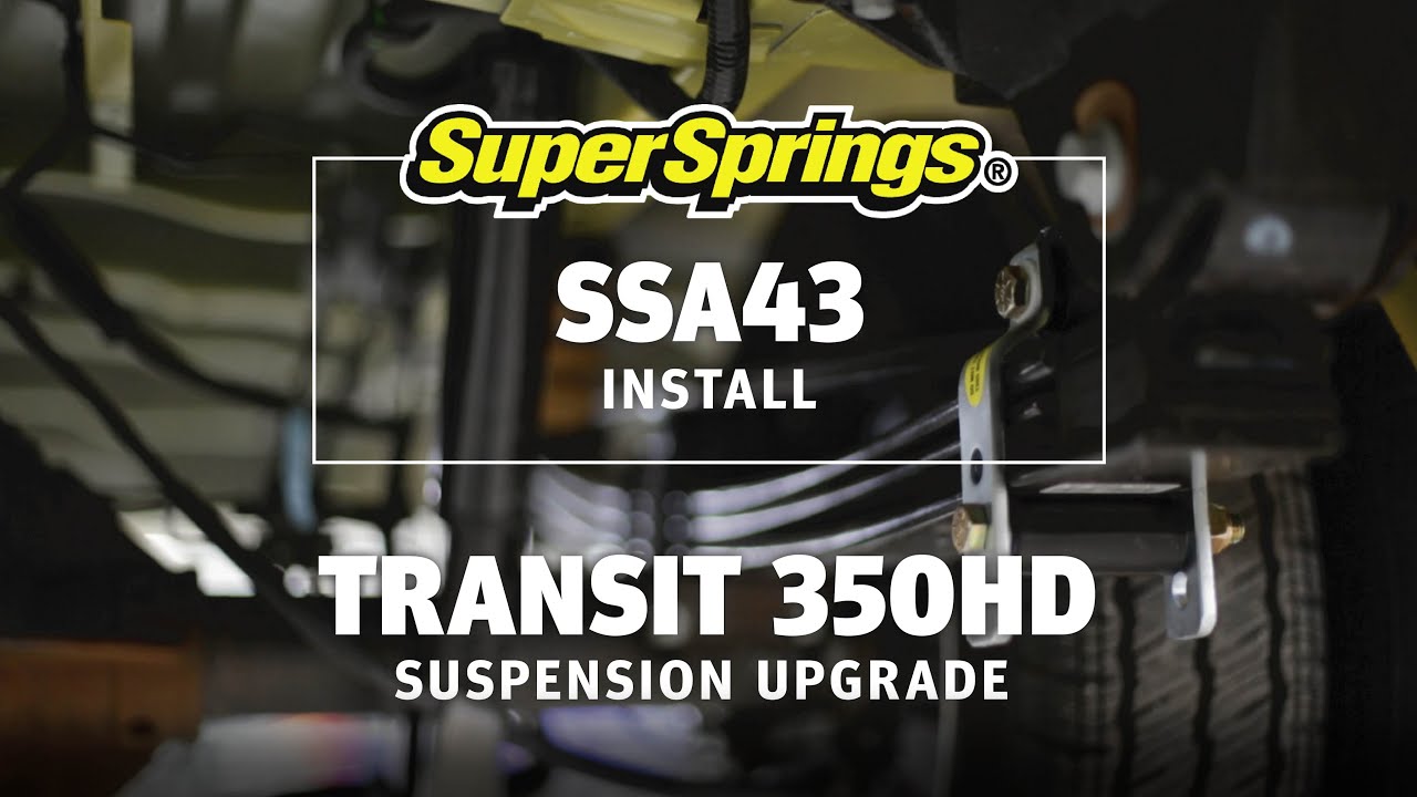 Rear SuperSprings -  860kg