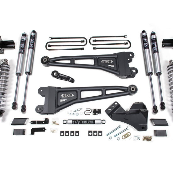 4" Lift Kit with Fox 2.5" Shocks