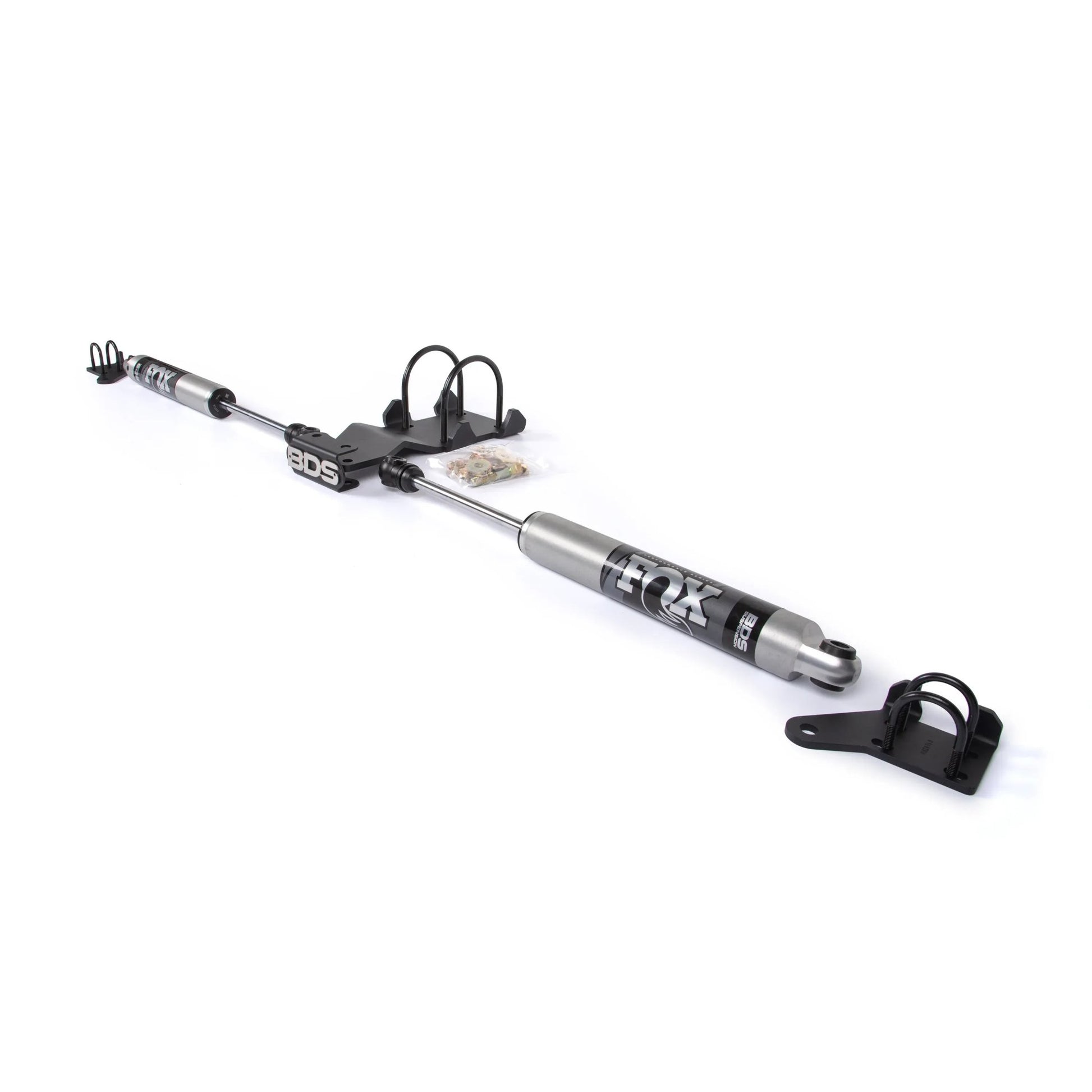 Dual Steering Stabilizer Kit with Fox 2.0" Performance Shocks
