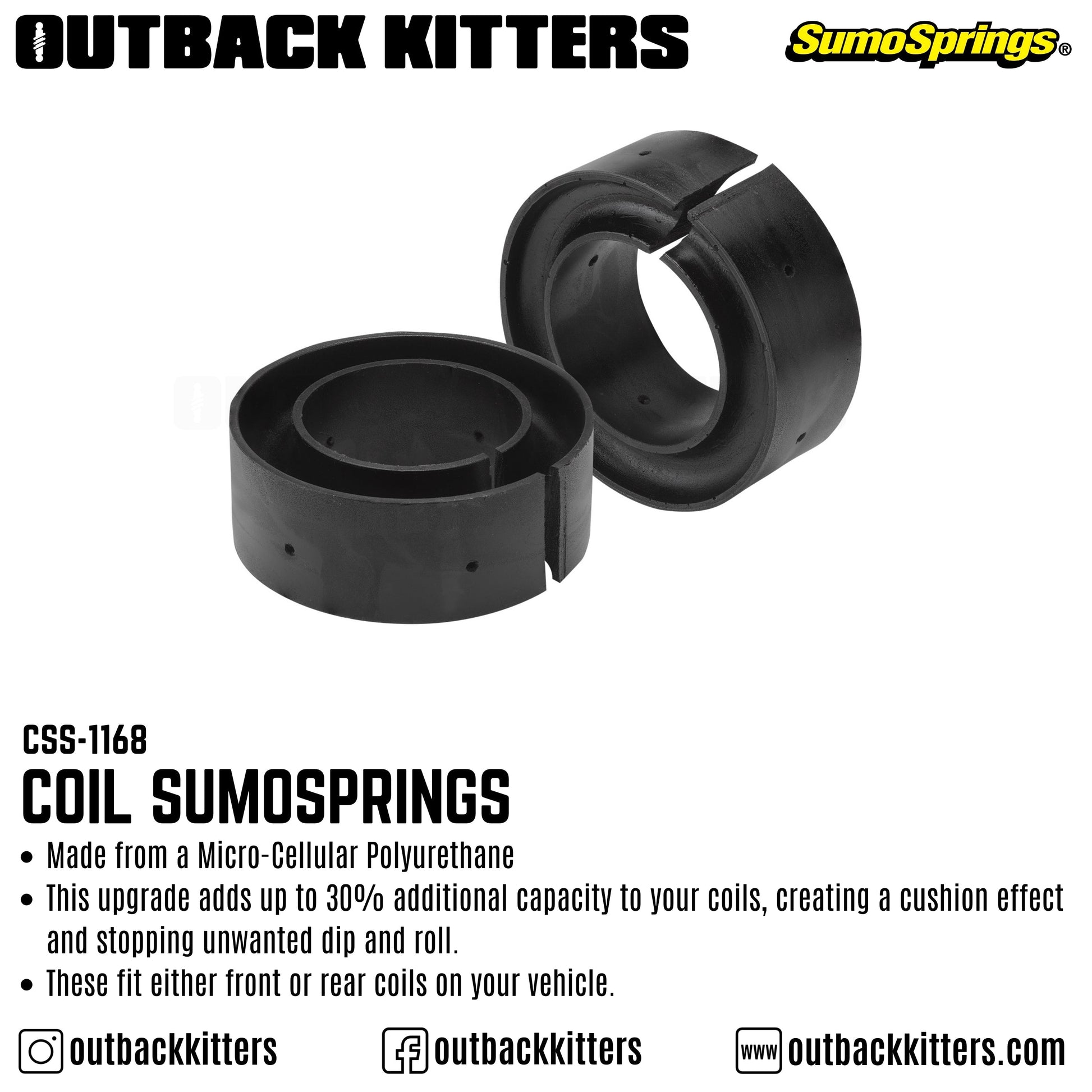Coil SumoSprings, Set of 2