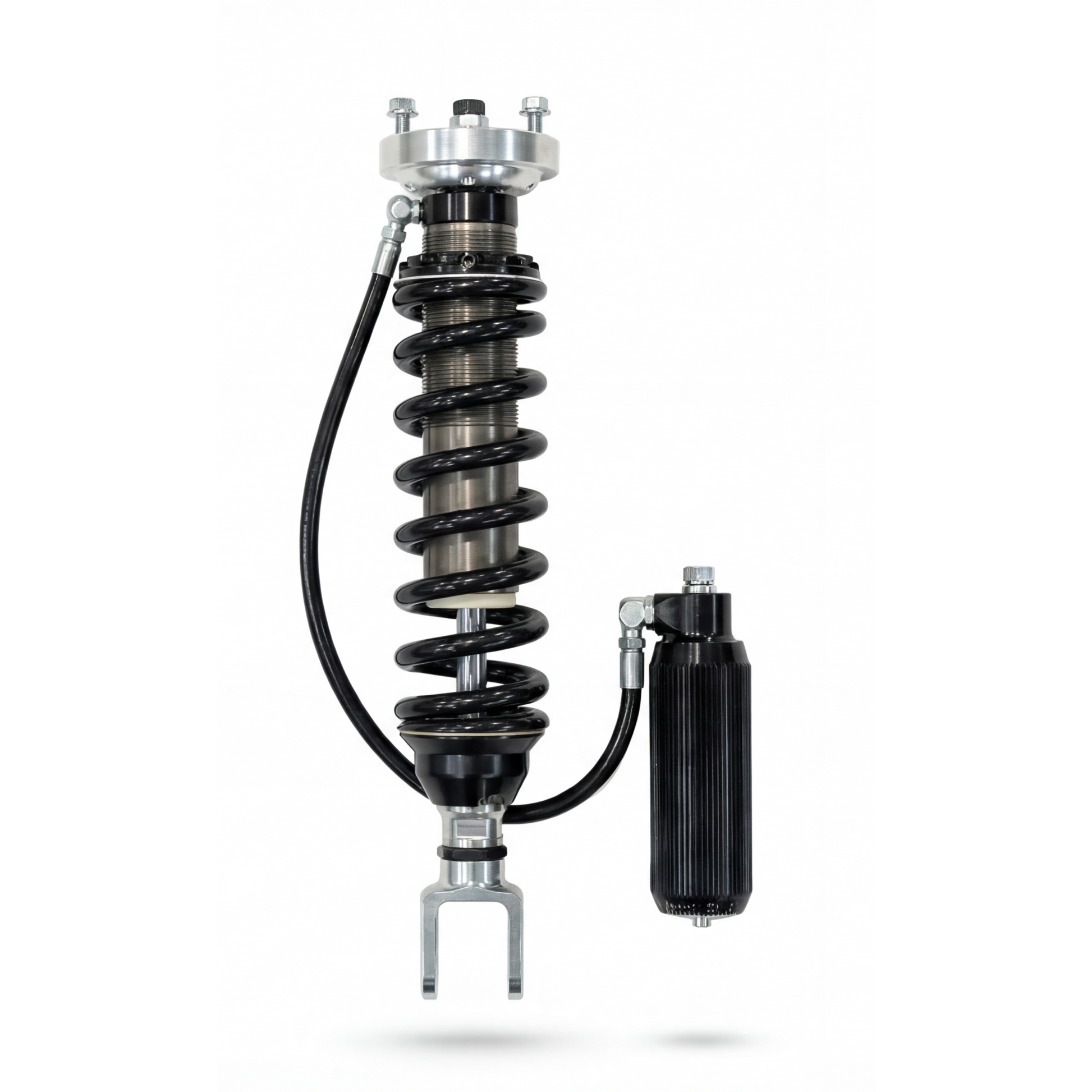 Front 2.5" Remote Reservoir Coilover Strut, Compression Adjuster, Suits 2-3" Lift, Single