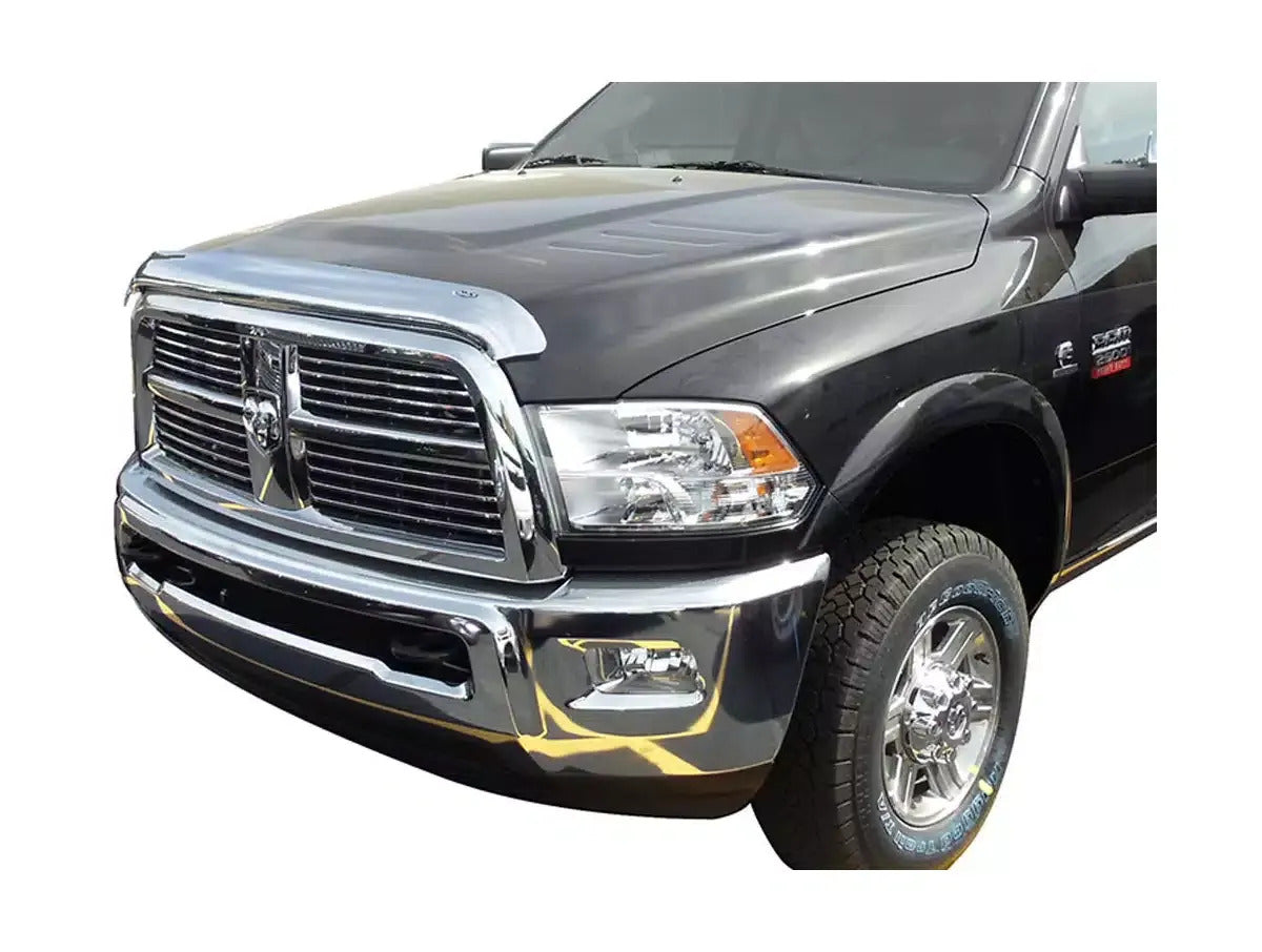 Bonnet Protector/Bug Shield, Chrome