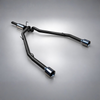 Stainless Steel Exhaust 5.7L V8 3 inch Cat Back With Black Tips