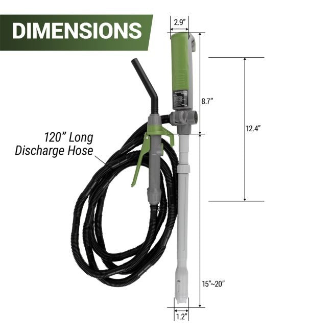 Rechargable Fuel Pump