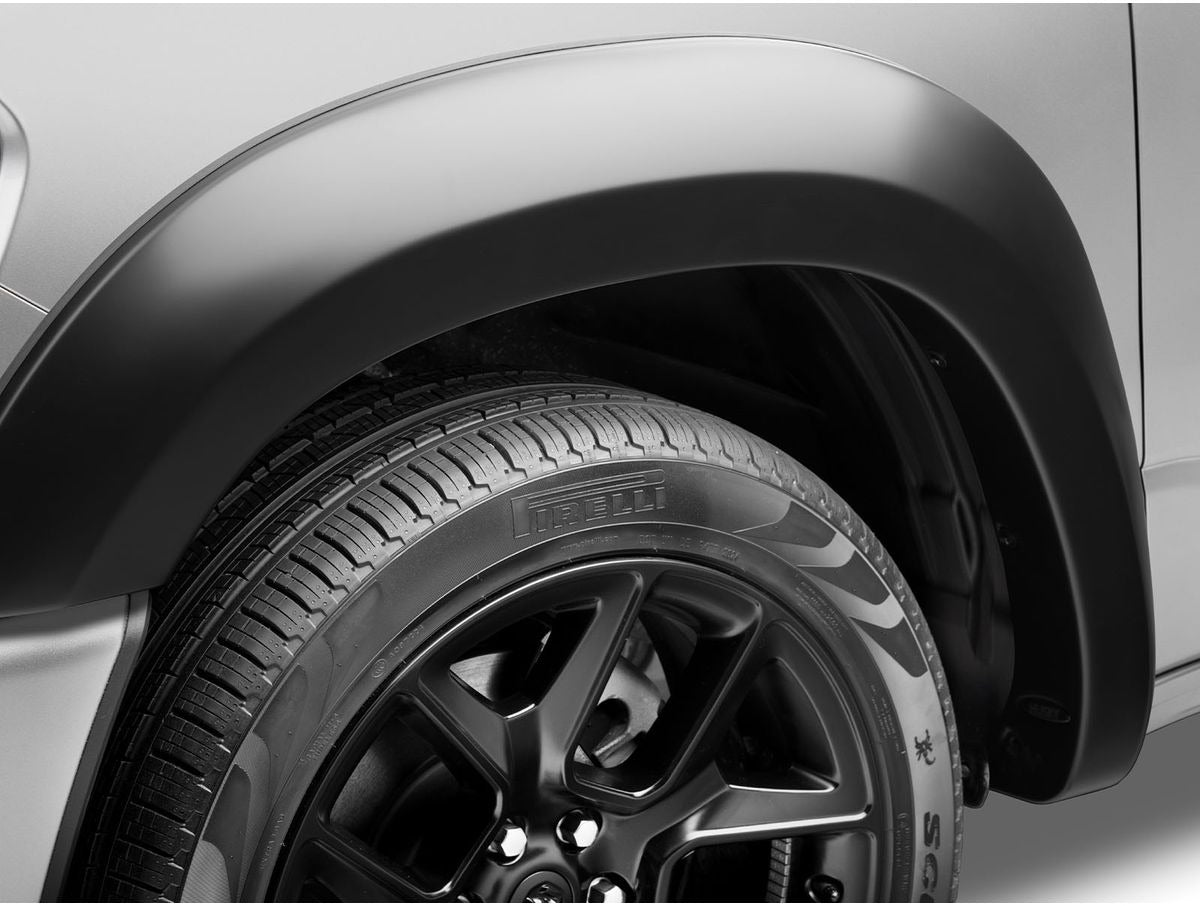 Extend-A-Fender Smooth Fender Flares, Black, Front & Rear