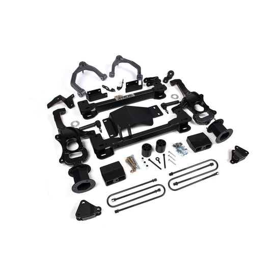 Chevy ZR2/GMC AT4X 4" Suspension Lift Kit, 3" Rear, Block - Spacer Front, Rear Shock Spacer