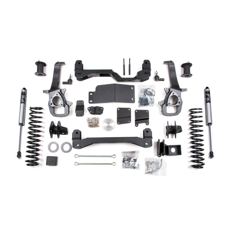 4" Lift Kit Front 4" Spacer + Rear Fox 2.0" Shocks