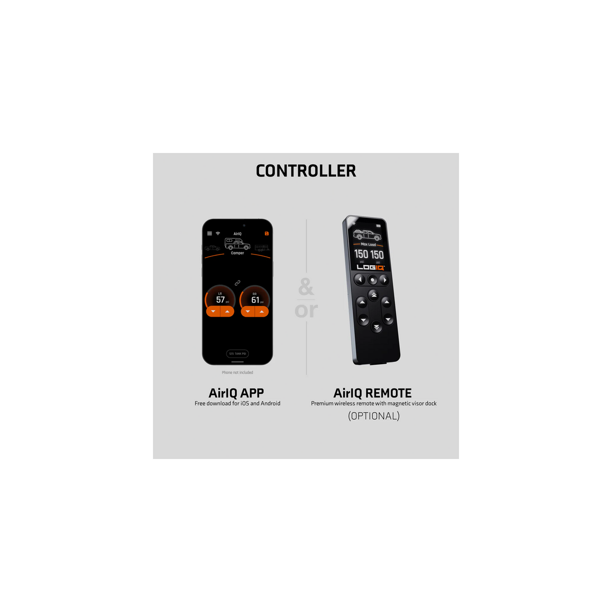 LOGIQ Air Spring Kit, Set of 2