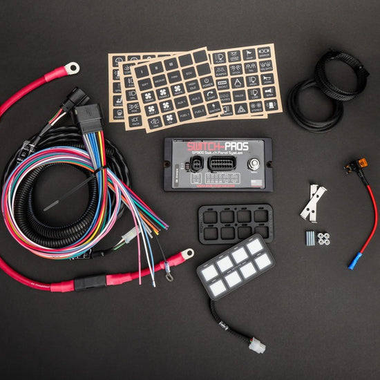 8 Switch Programmable Switch Panel Power System