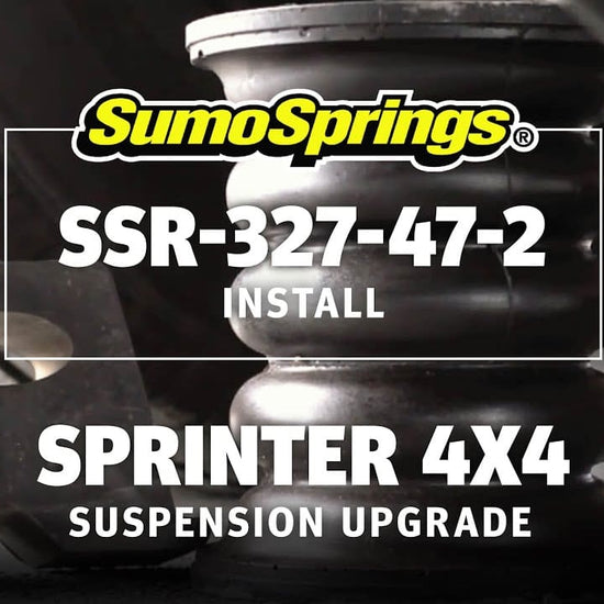 Rear SumoSprings Heavy Duty Rebel - 1,360kg - Dark Blue